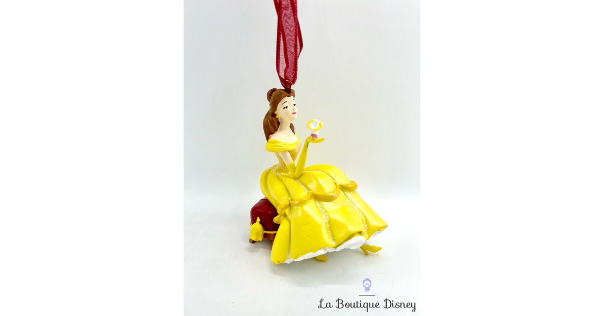 Ornement Noël Belle assise Zip Disney Parks Disneyland La belle et la
